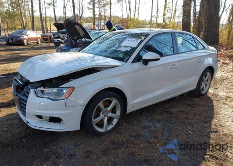 2015 Audi A3 1.8T Premium из США, поврежденный, VIN WAUACGFF0F1128934